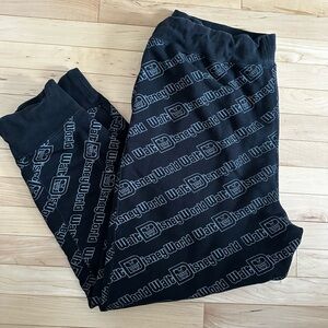 Disney Black Sweatpants Size XXL